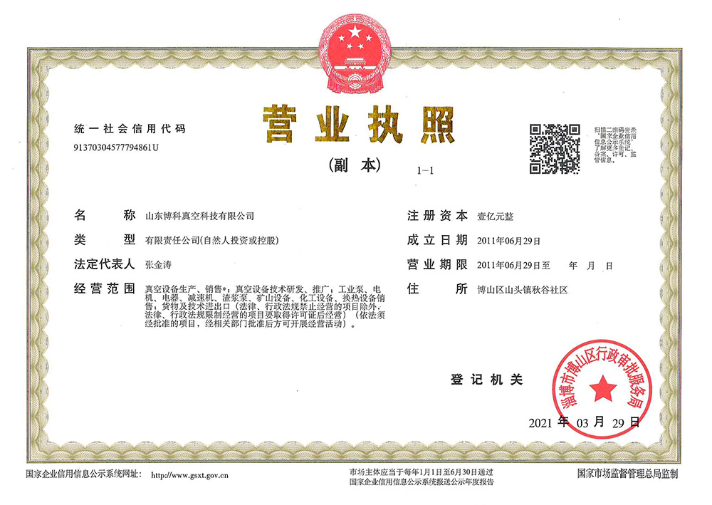 Business license